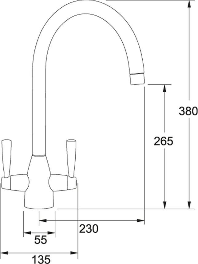 Franke Tap EIGMB - Matt Black - Image 2