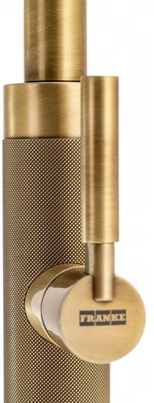 Franke Tap TESSUTO-L-SPOUT-BRASS - Brass - Image 2