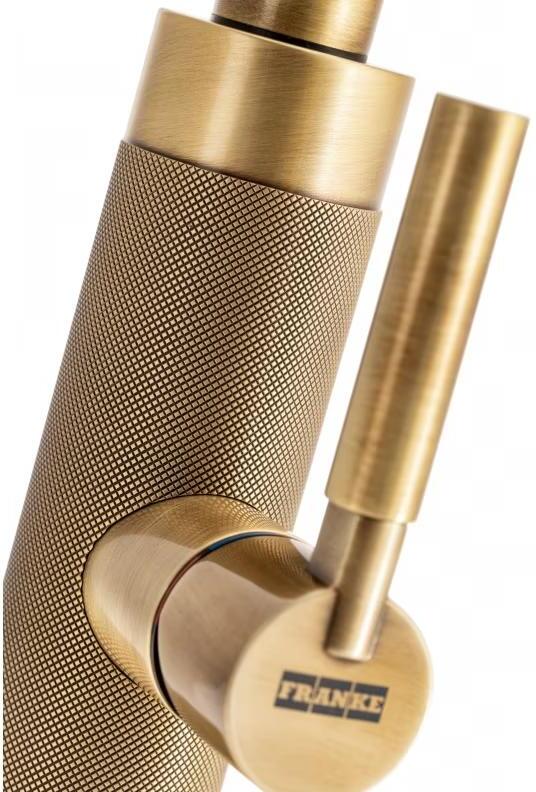 Franke Tap TESSUTO-L-SPOUT-BRASS - Brass - Image 3