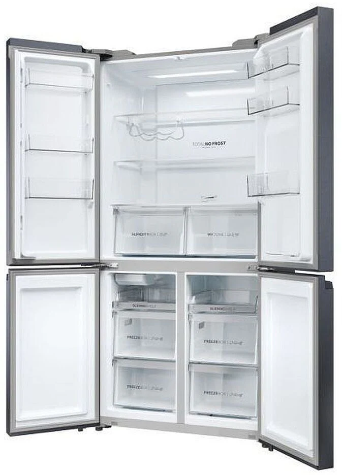 Haier Freestanding American Style Refrigeration HCR5919EHMB - Brushed Black - Image 3