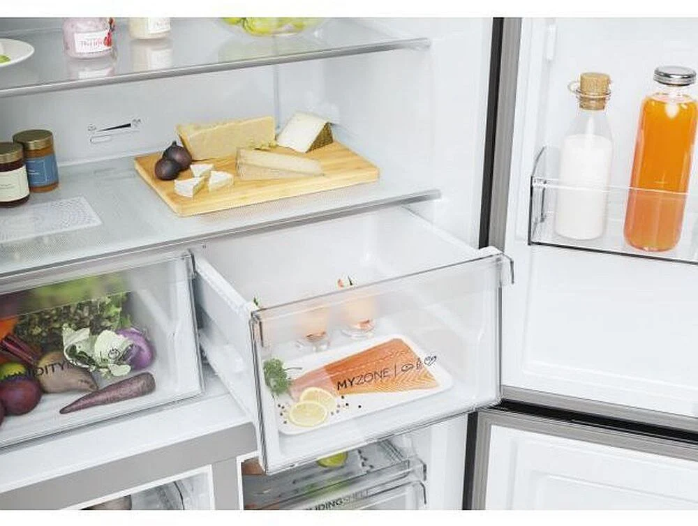 Haier Freestanding American Style Refrigeration HCR5919EHMB - Brushed Black - Image 8
