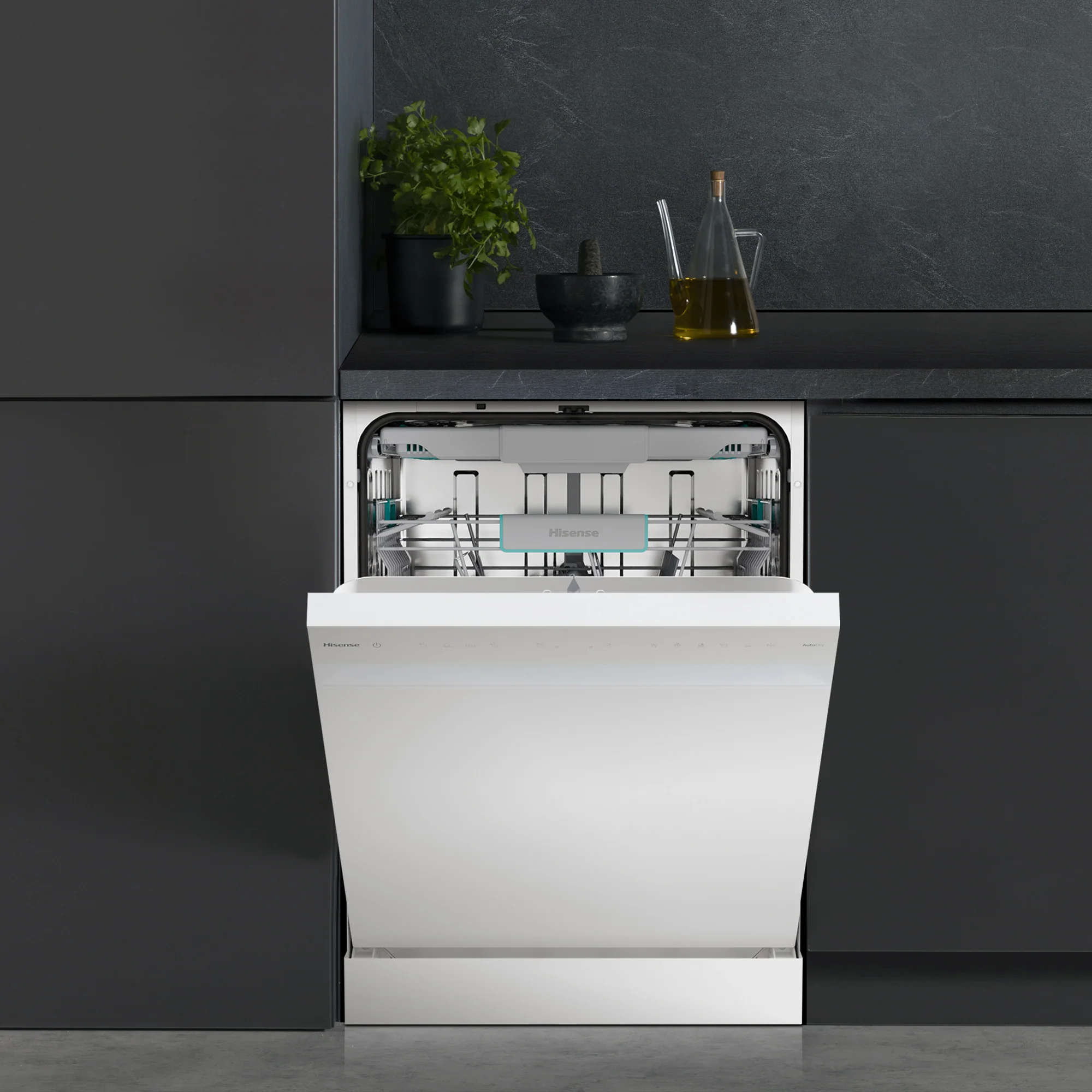 Hisense Freestanding 60 Cm Dishwasher HS663A90WUK - White - Image 4