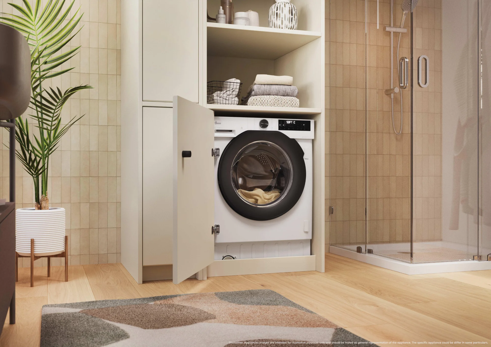 Hoover Built In Washer Dryer Fully BH4S696M6DR9-80 - Fully Integrated - Image 5