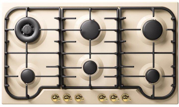 Ilve Gas Hob HCB906CN-BRZ - Various Colours - Image 4