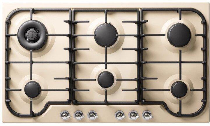 Ilve Gas Hob HCB906CN-BRZ - Various Colours - Image 5