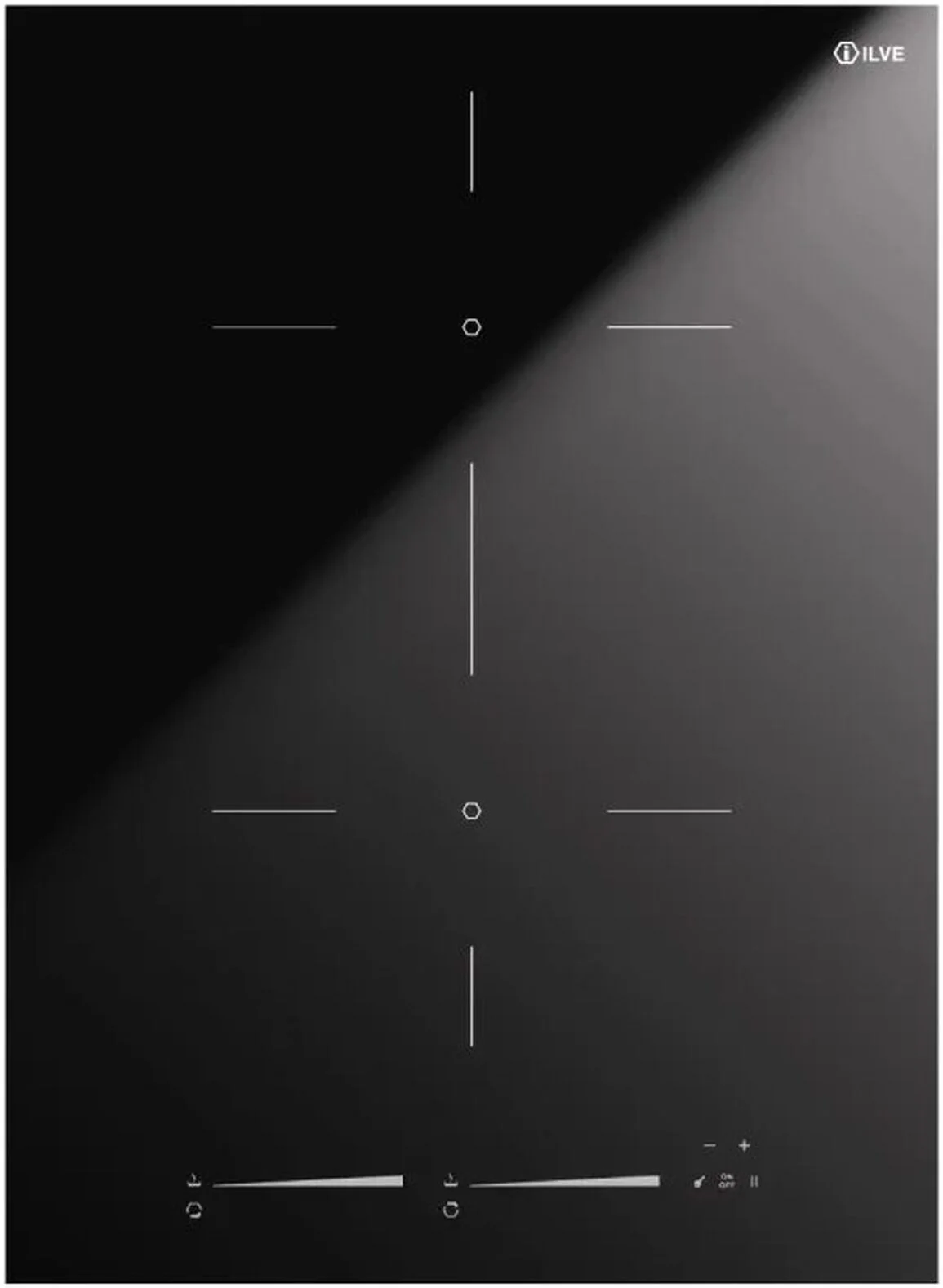 Ilve Induction Domino HCBI382TC-BK - Black