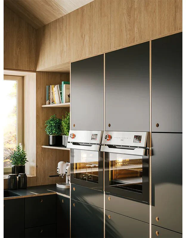 Ilve Single Oven Electric OV60PMT3-MK - Black Steel - Image 2