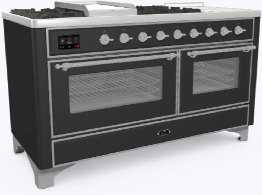 Ilve Range Cooker Dual Fuel M15FSDNE3 - Various Colours - Image 7