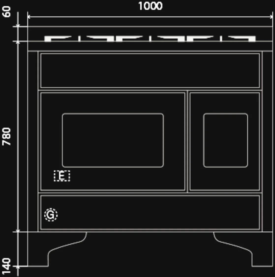 Ilve Range Cooker Dual Fuel MD10IDNE3 - Various Colours - Image 3
