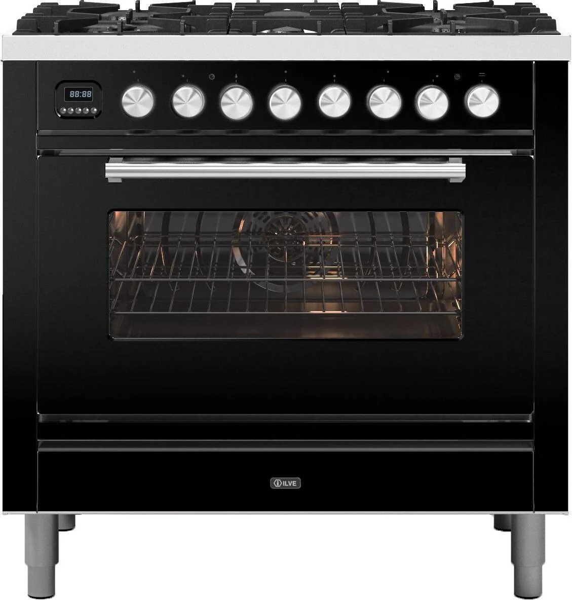 Ilve Range Cooker Dual Fuel P096WE3 - Various Colours