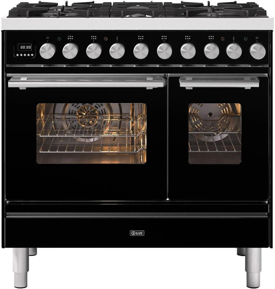 Ilve Range Cooker Dual Fuel PD096WE3 - Various Colours