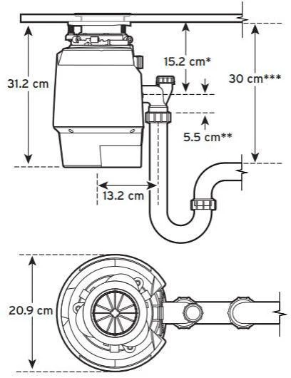 Ise Waste Disposer 80373H-ISE - Image 2