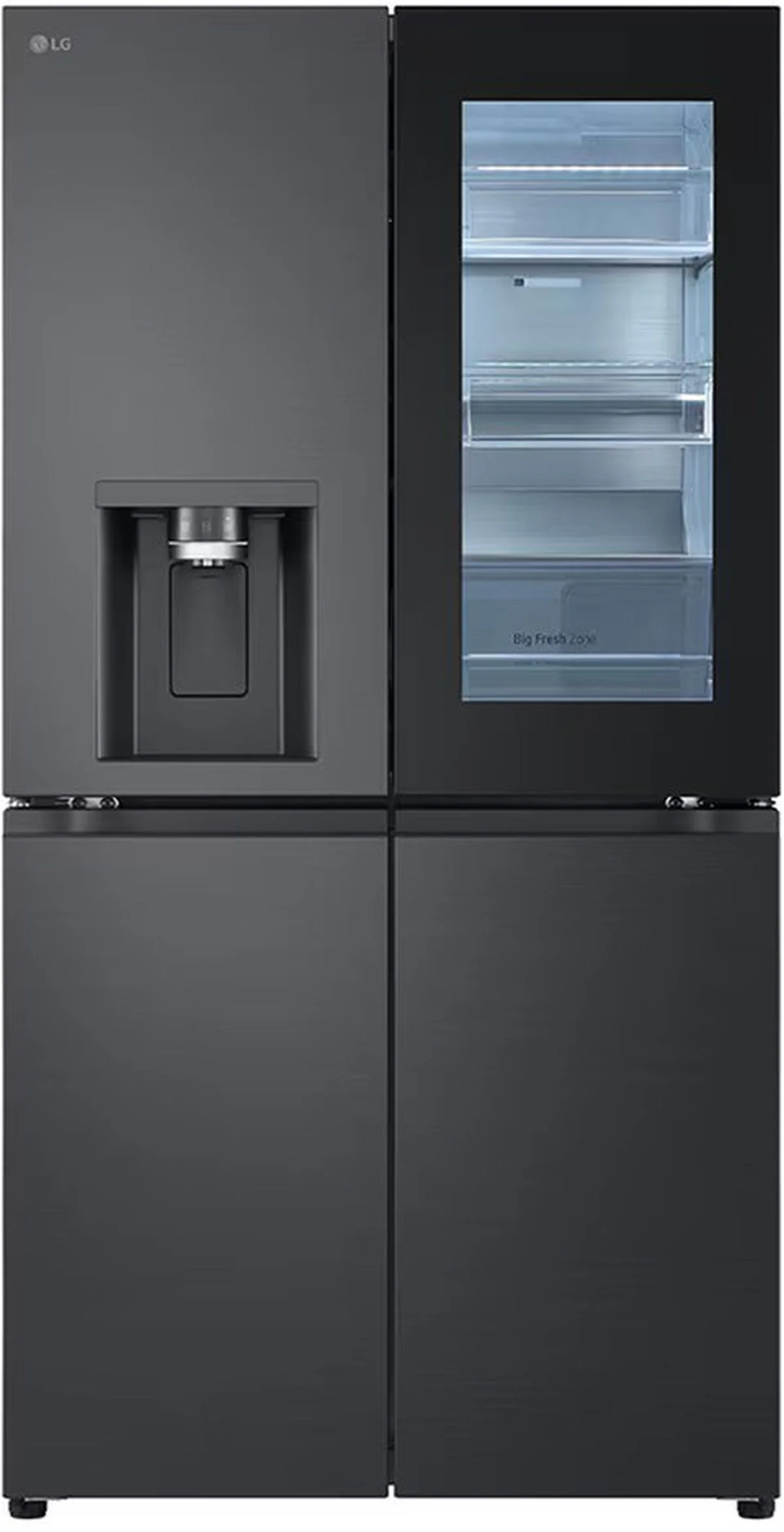 LG Freestanding American Style Refrigeration GMG96CRAFT - Essense Black Steel