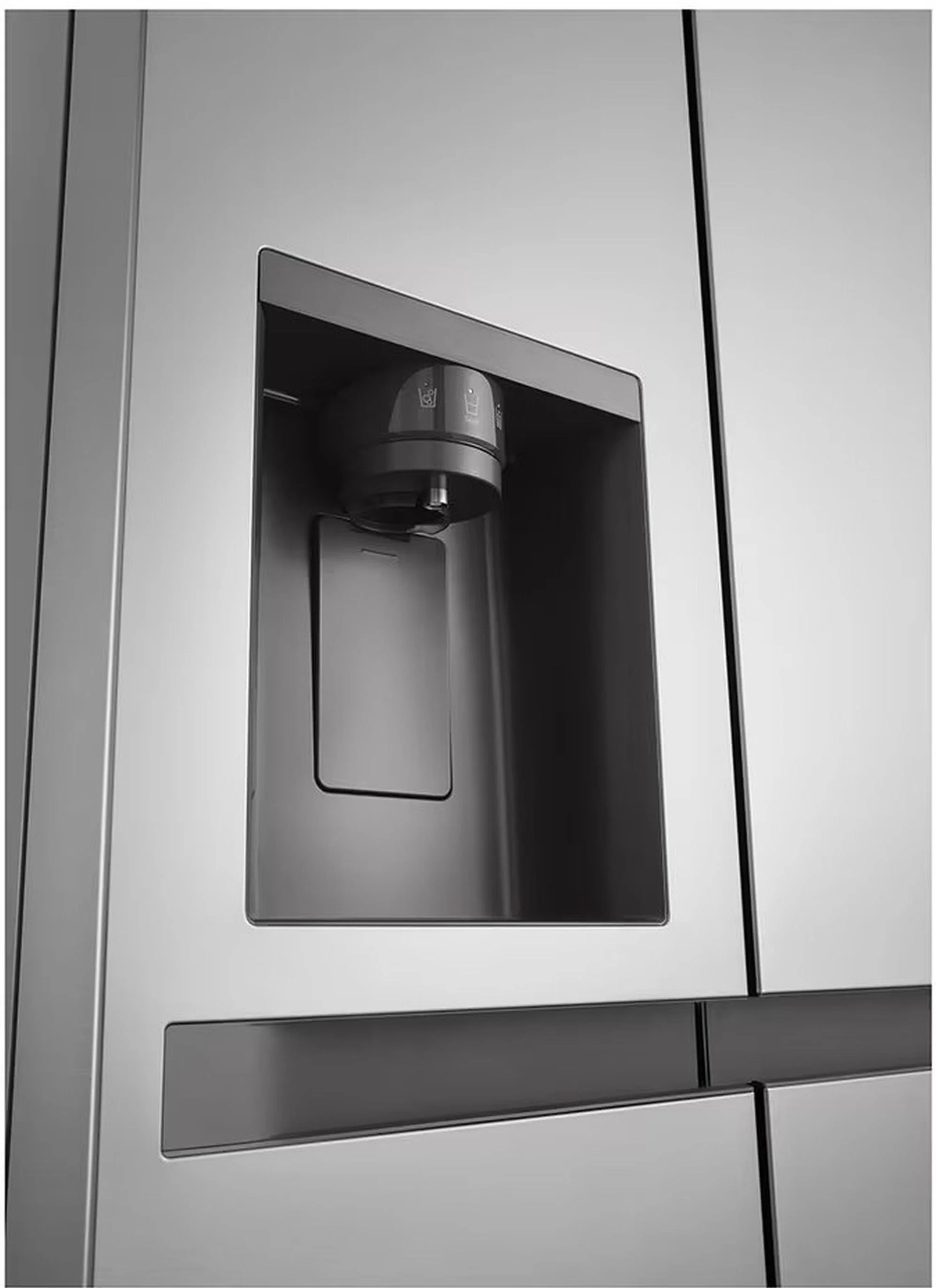 LG Freestanding American Style Refrigeration GSLC40PYPE - Prime Silver - Image 8