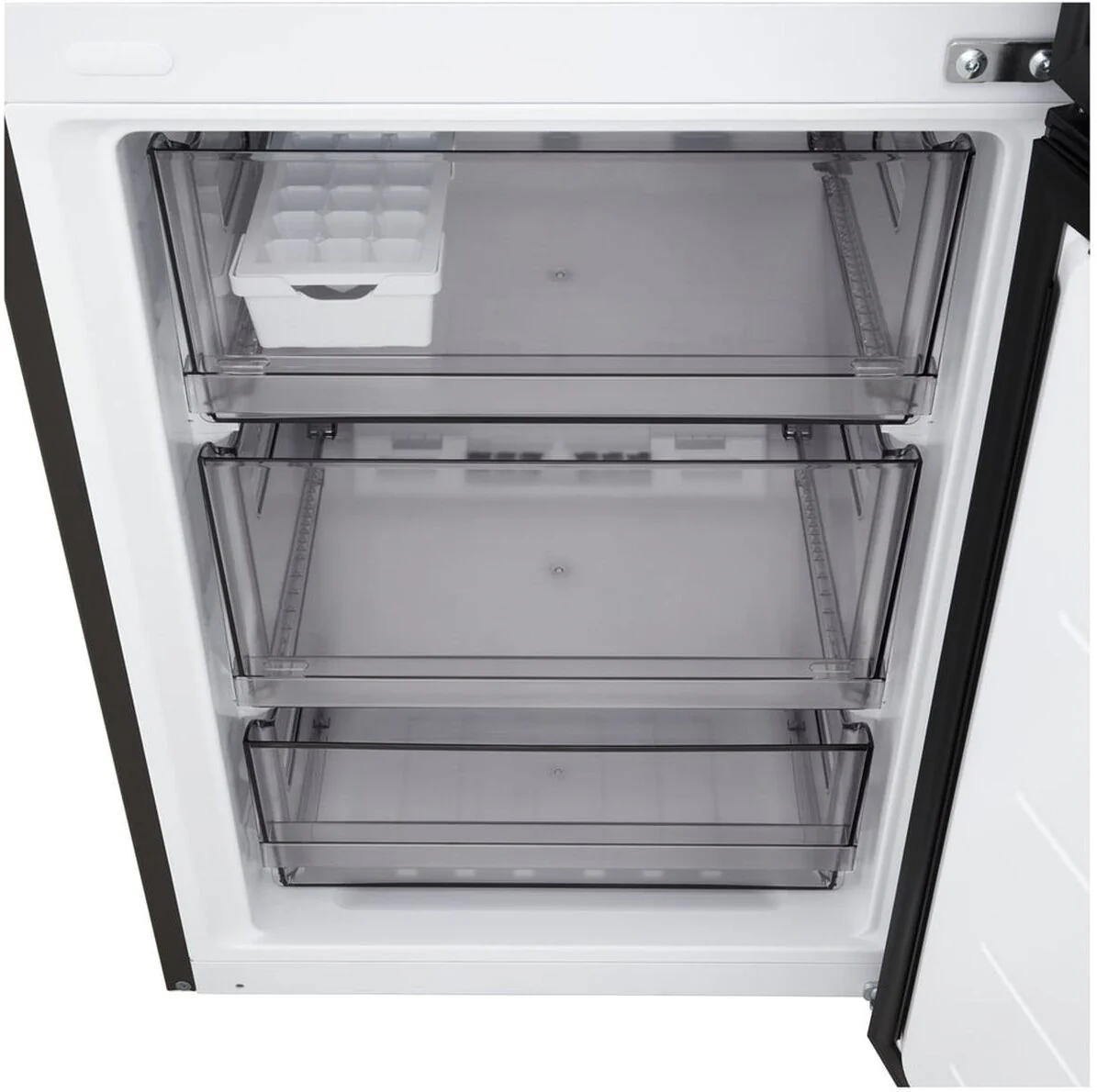 LG Freestanding Fridge Freezer Frost Free GBBS524CEV - Essense Black Steel - Image 4