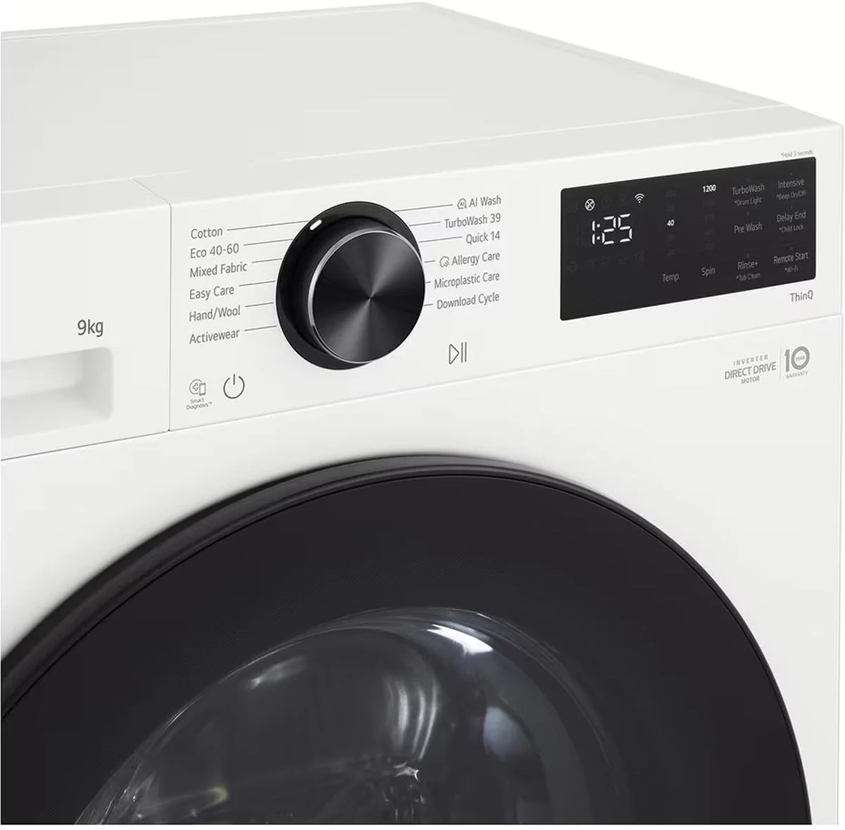 LG Freestanding Washing Machine F2X50S9TWB - White - Image 4