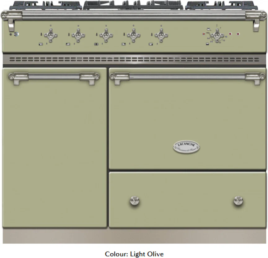 Lacanche Range Cooker Dual Fuel LG1051CTG - Various Colours - Image 4