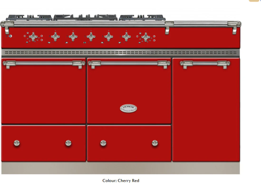 Lacanche Range Cooker Dual Fuel LG1452ECTD - Various Colours - Image 4