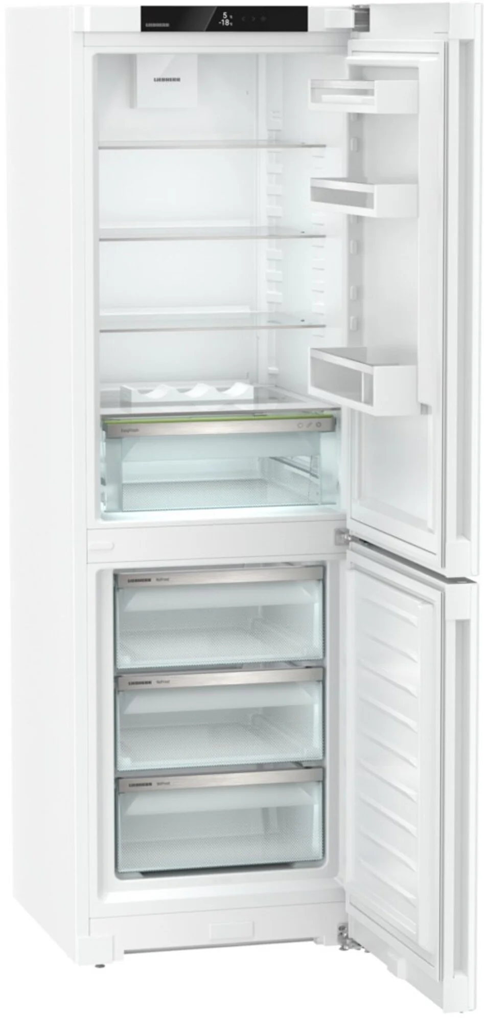 Liebherr Freestanding Fridge Freezer Frost Free CND5203 - White - Image 4