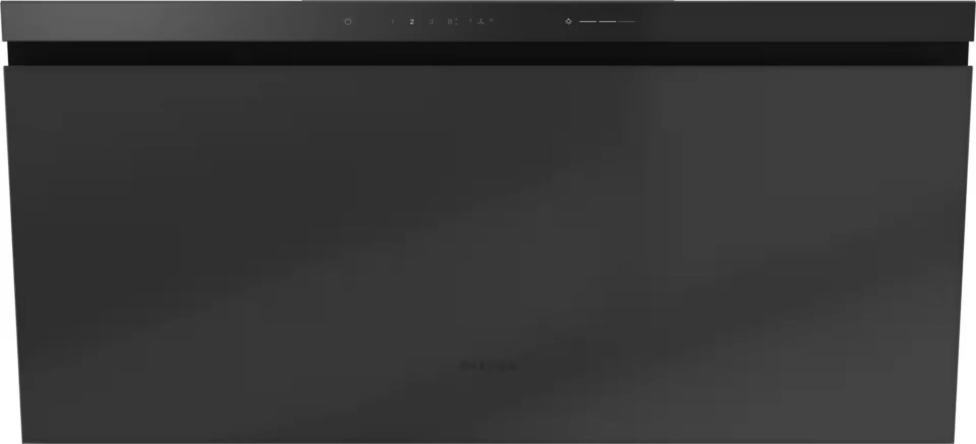 Miele Angled Hood DAH4980 - Matt Black - Image 2