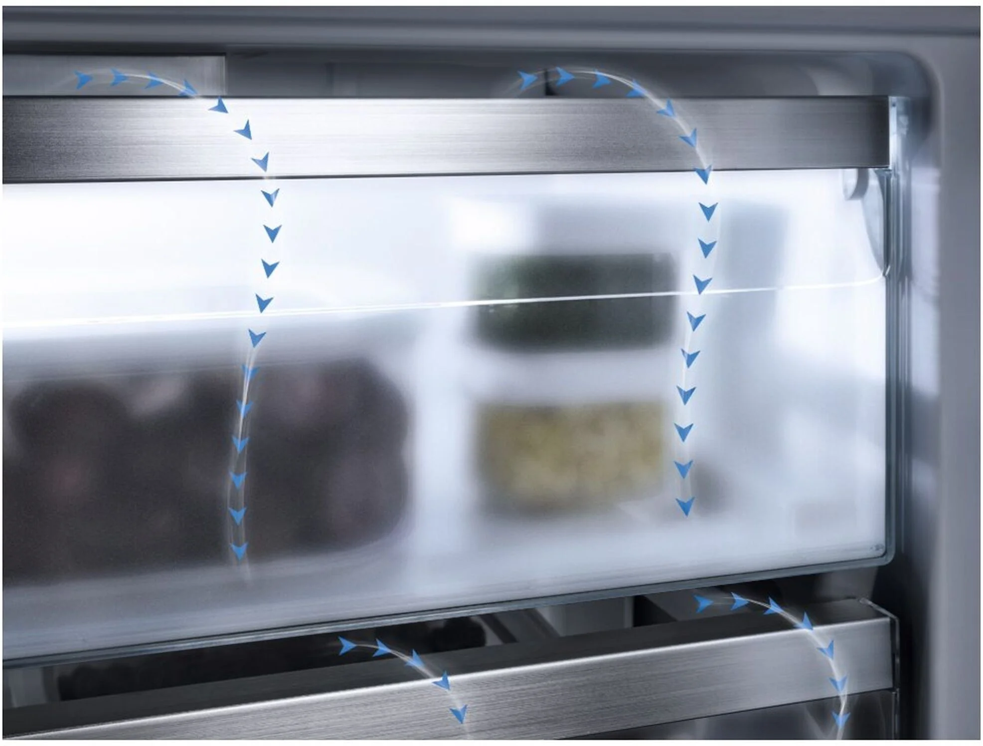 Miele Built In Fridge Freezer Frost Free KFN7744C - Fully Integrated - Image 4