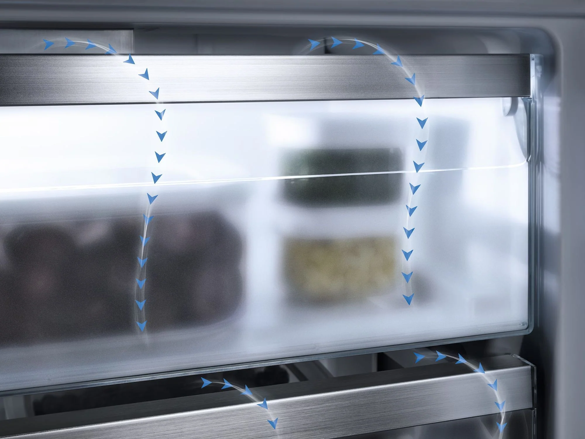 Miele Built In Fridge Freezer Frost Free KFN7795C - Fully Integrated - Image 9