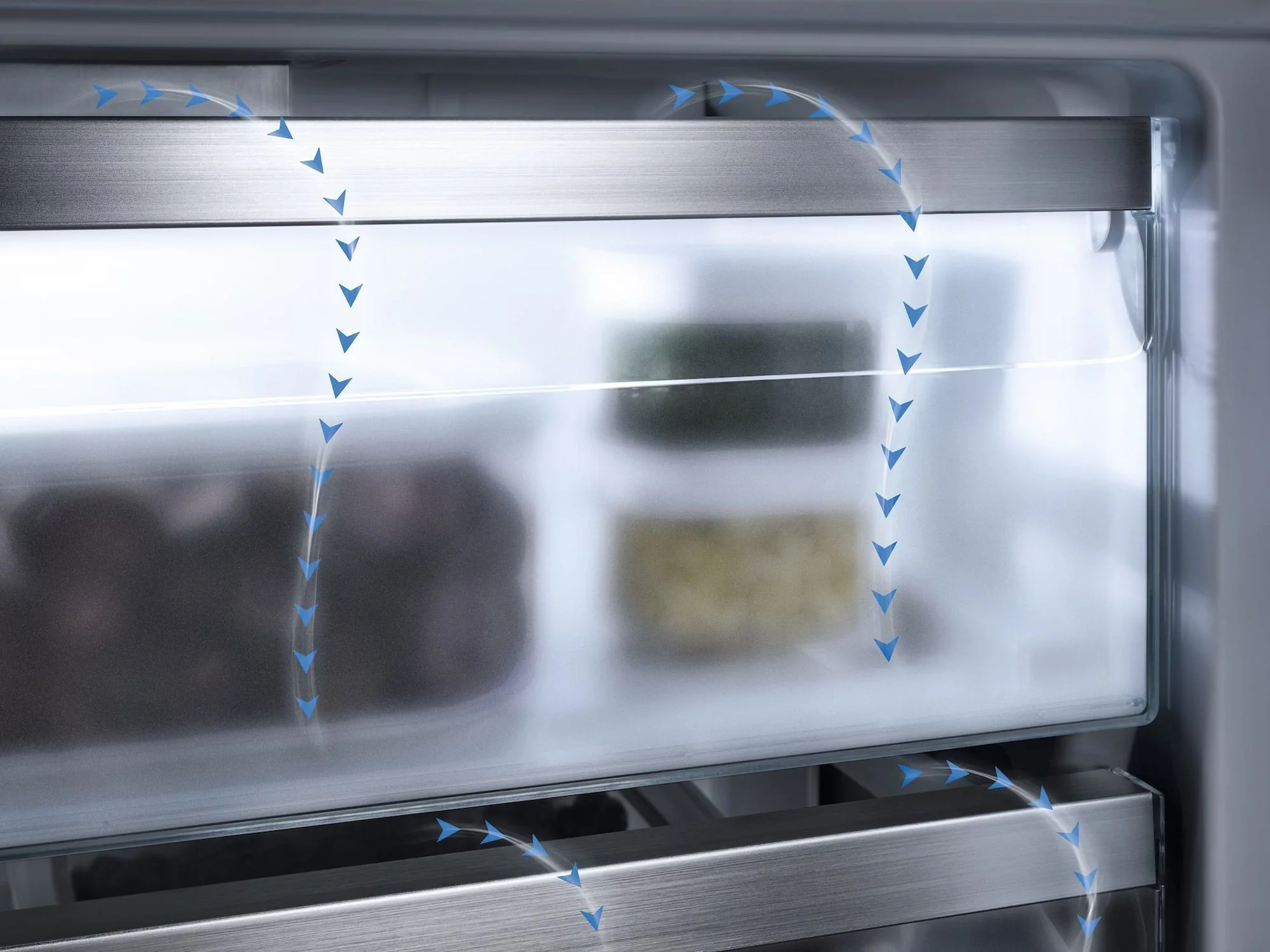 Miele Built In Fridge Freezer Frost Free KFN7833D - Fully Integrated - Image 6