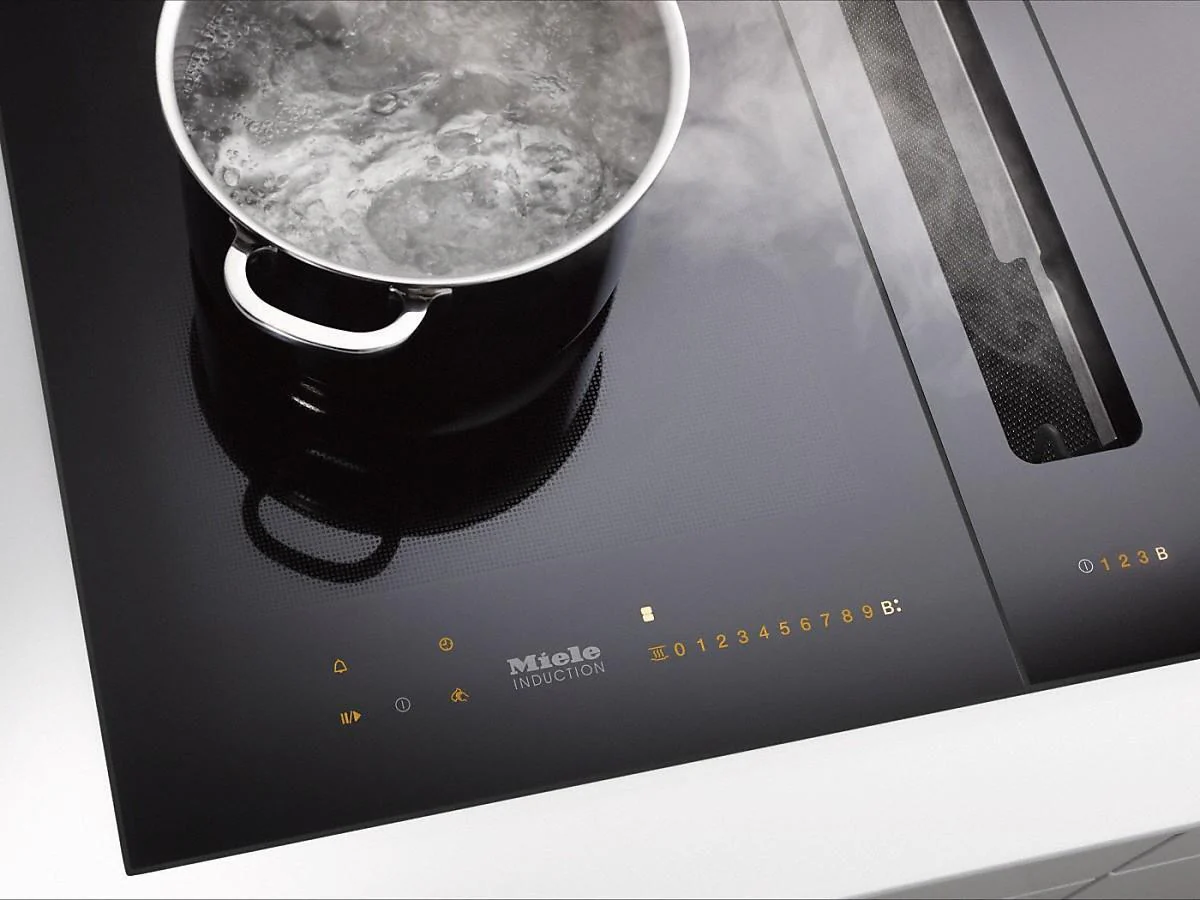 Miele Induction Domino CS7612FL - Black - Image 3