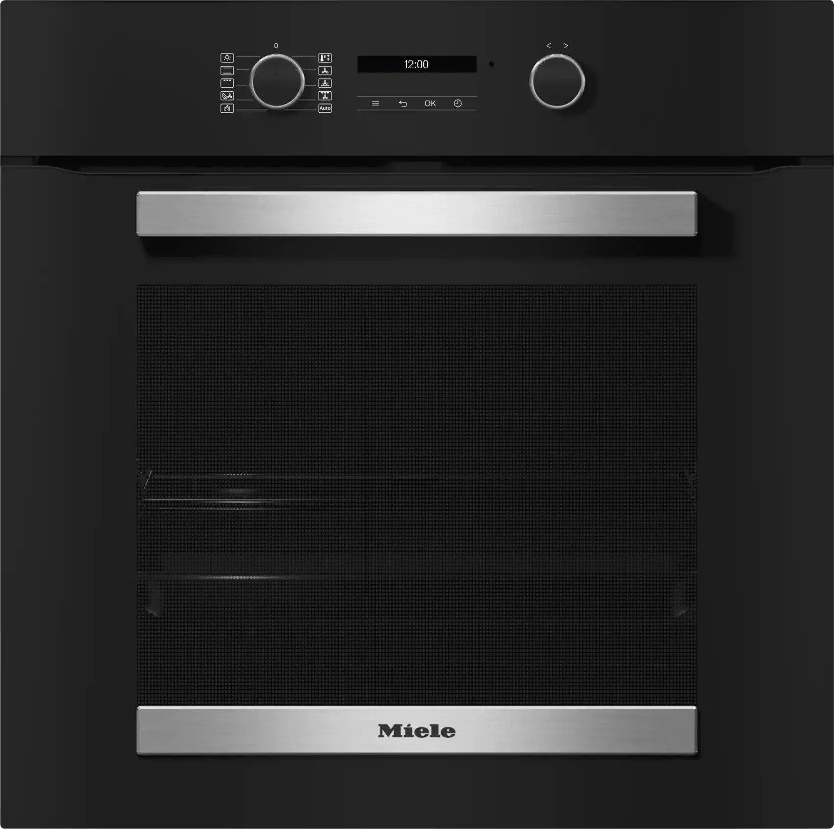 Miele Single Oven Electric H2465BP - Obsidian Black