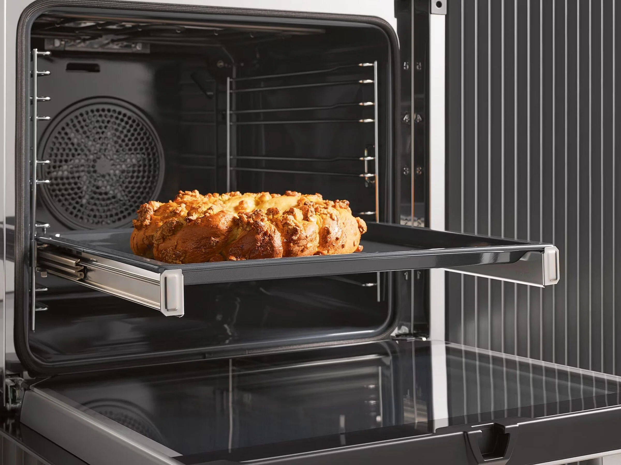 Miele Single Oven Electric H2766-1BP - Obsidian Black - Image 3