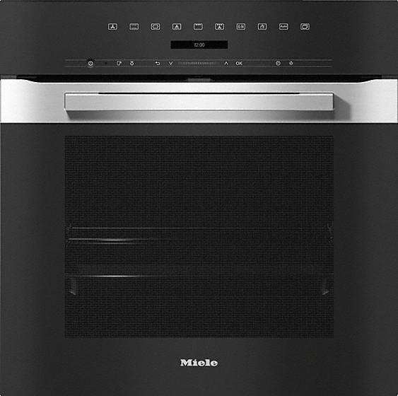 Miele Single Oven Electric H7264BP - Clean Steel