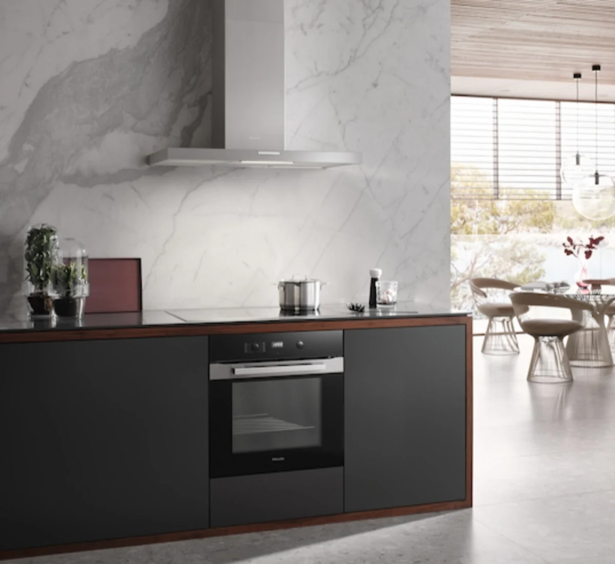 Miele Wall Mounted Hood DAW1920-EDST - Stainless Steel - Image 2