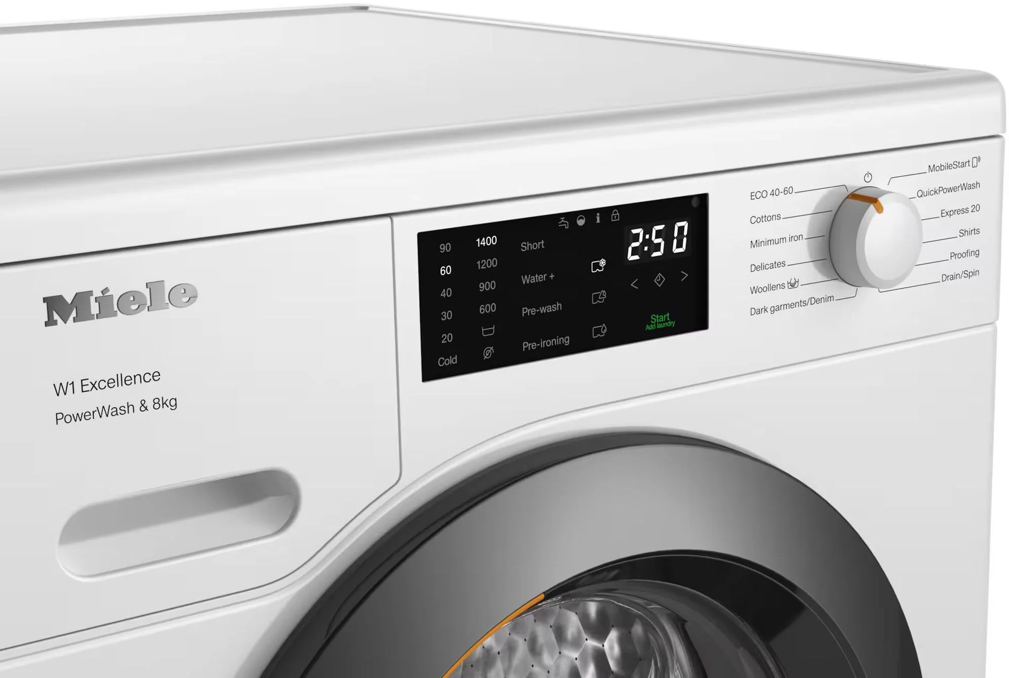Miele Freestanding Washing Machine WEB365WCS - White - Image 3