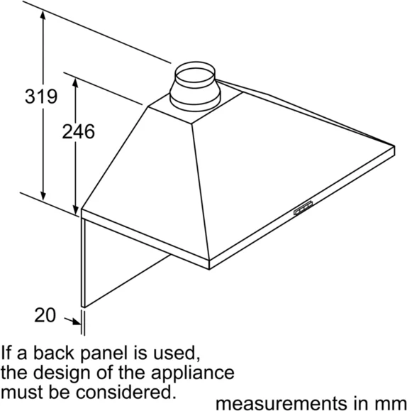 NEFF Chimney Hood D62PBC0N0B - Stainless Steel - Image 5