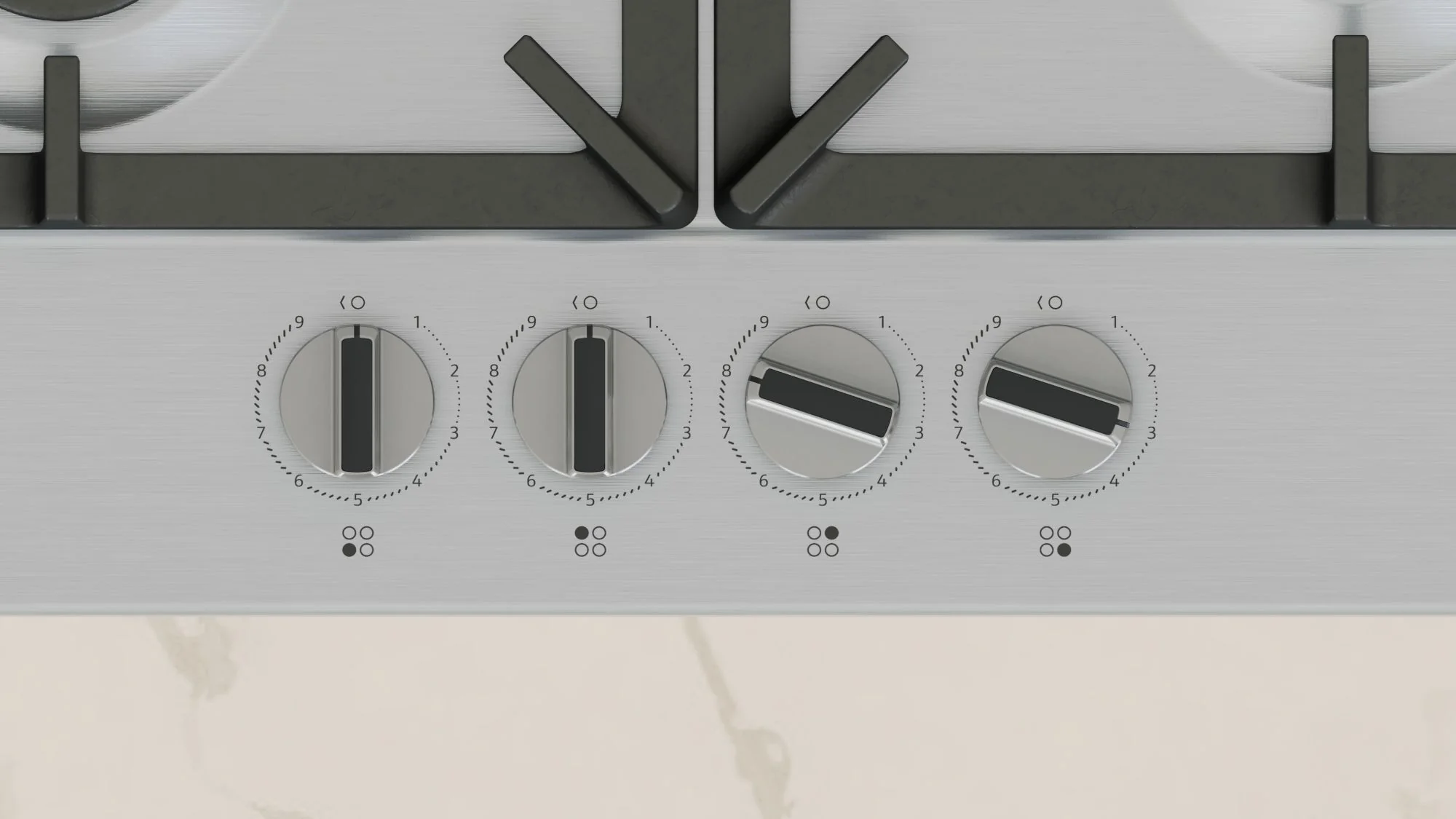 NEFF Gas Hob T26CIP8N0 - Stainless Steel - Image 2