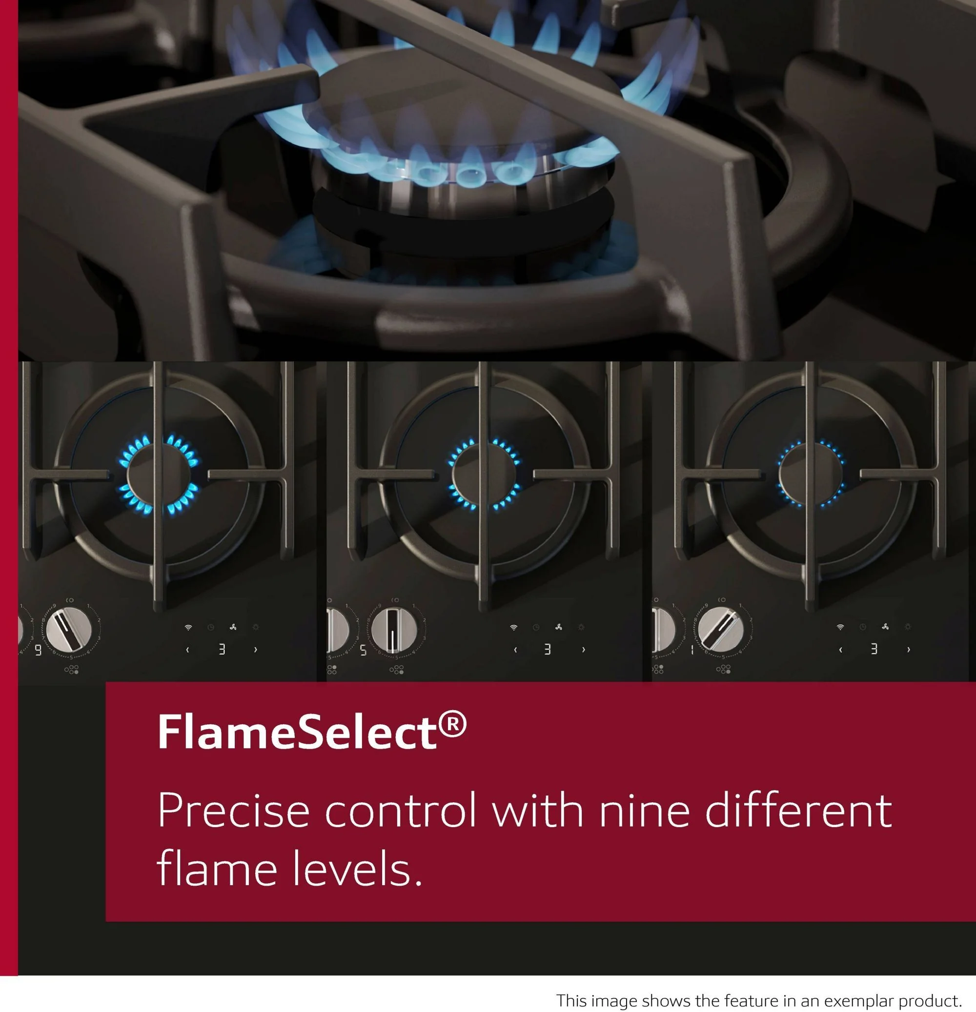 NEFF Gas Hob T27CIS8N0 - Stainless Steel - Image 9