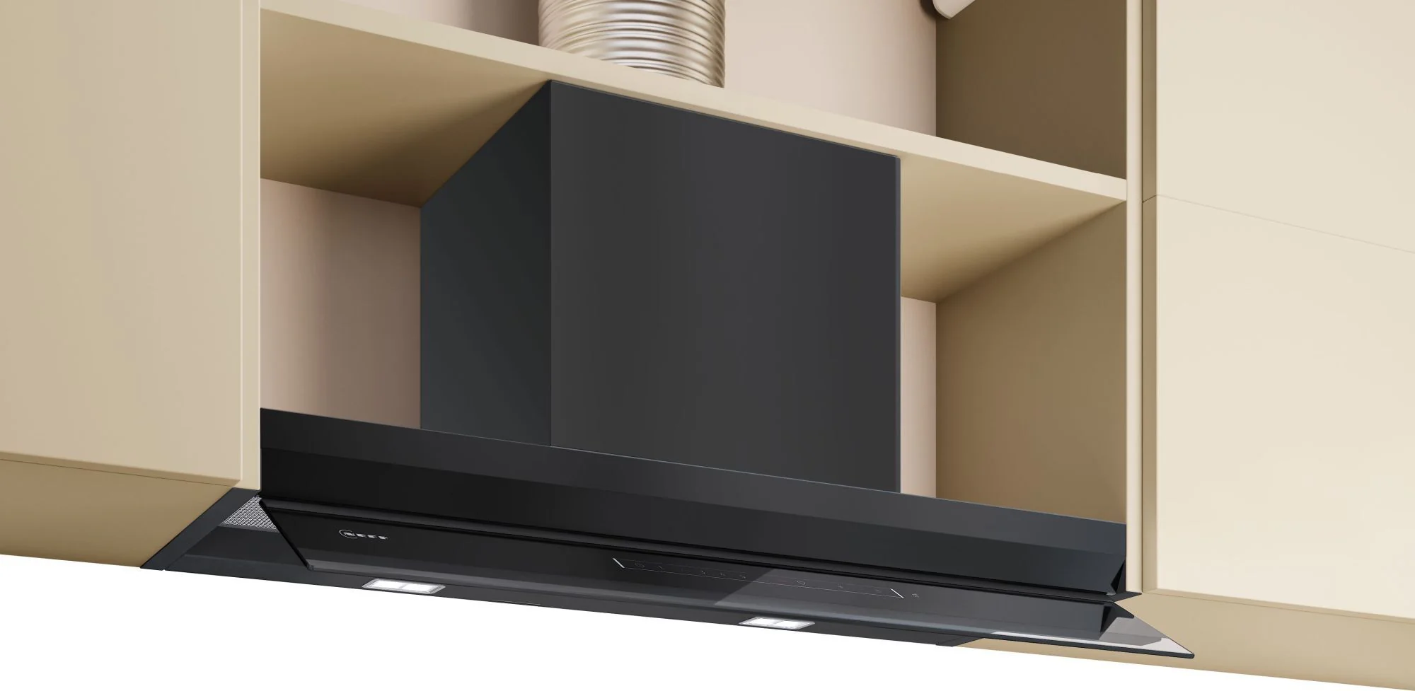 NEFF Integrated Hood D88XET2S0B - Black