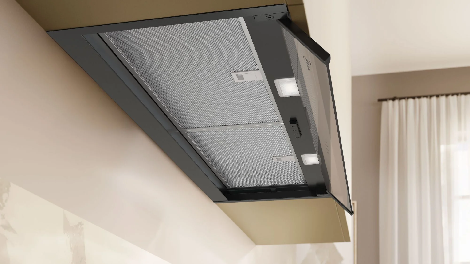 NEFF Integrated Hood D95XCC2S0B - Black - Image 4