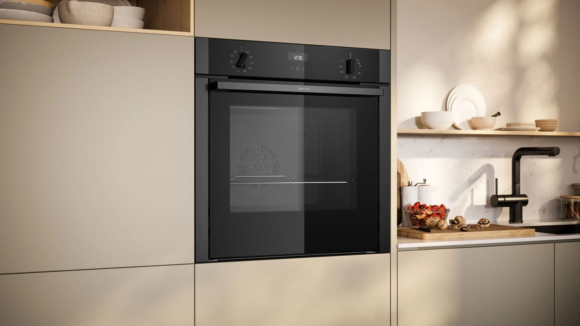 NEFF Single Oven Electric B3ACE4AG3B - Graphite Grey - Image 5