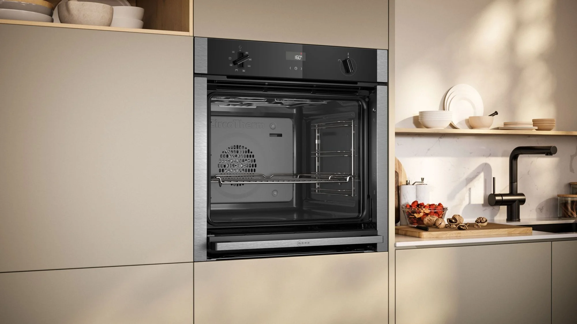 NEFF Single Oven Electric B4ACF1AN3B - Stainless Steel - Image 3