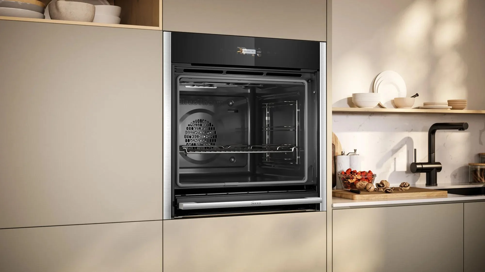 NEFF Single Oven Electric B54CR71N0B-CLEARANCE - Stainless Steel - Image 4