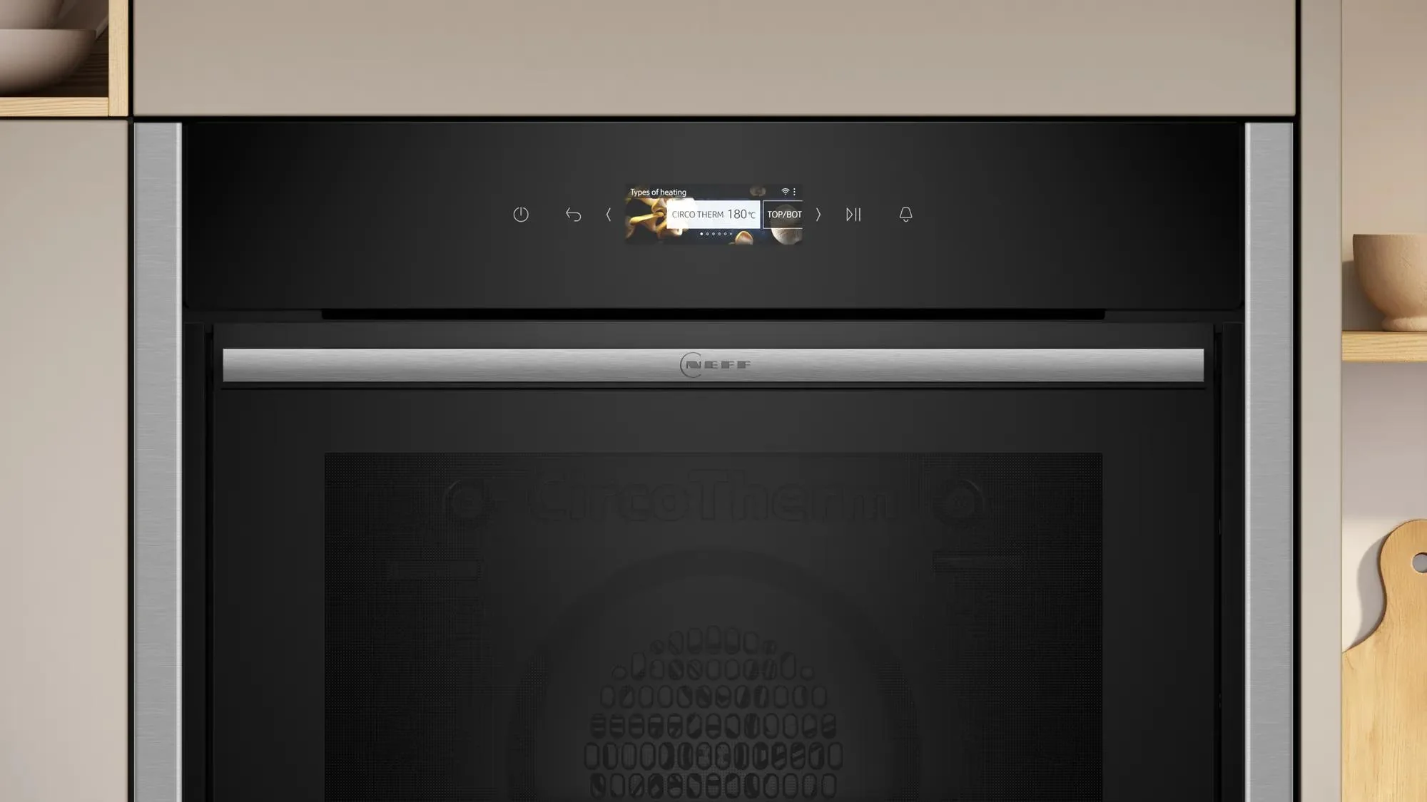 NEFF Single Oven Electric B54CR71N0B - Stainless Steel - Image 2
