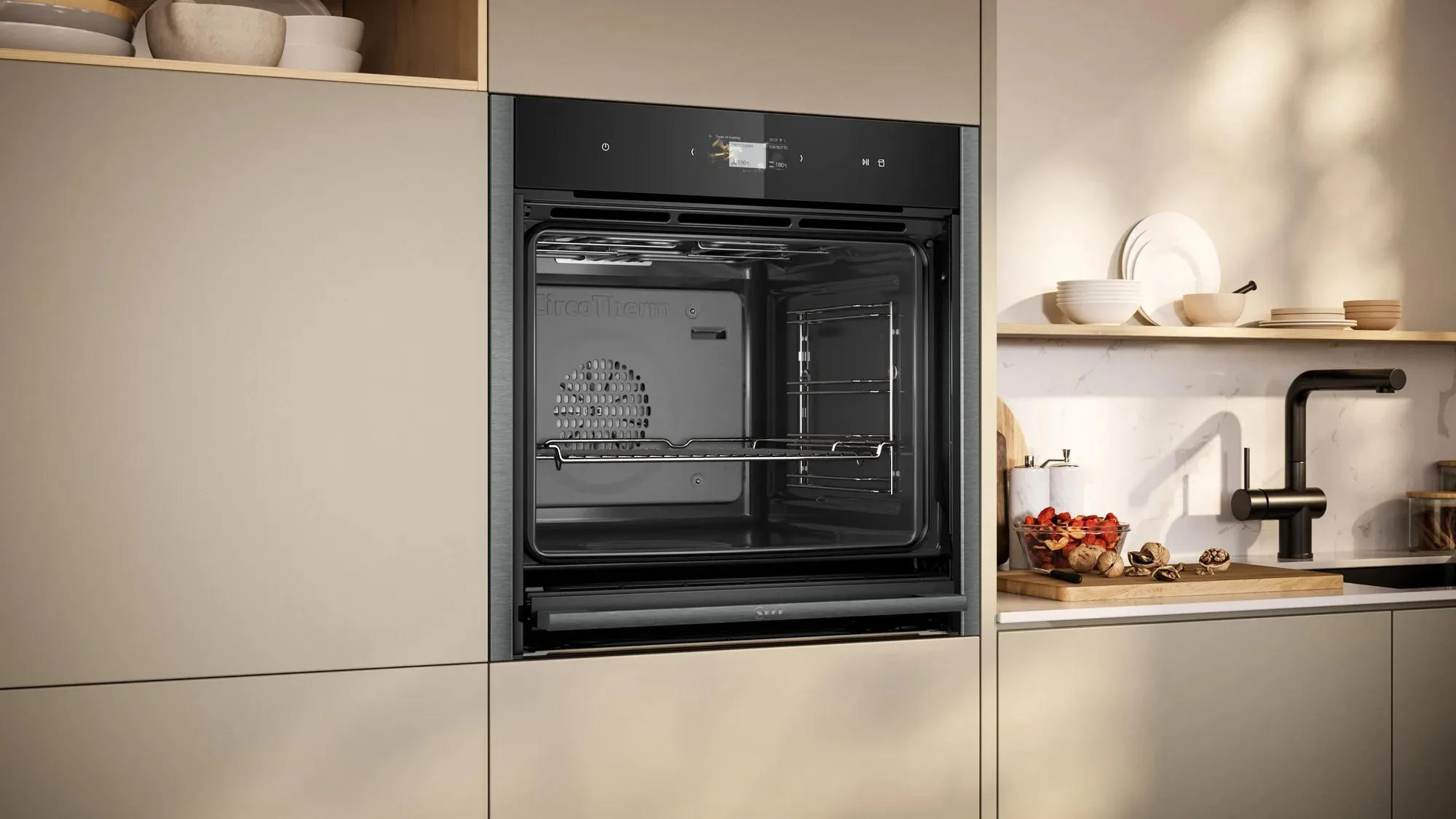 NEFF Single Oven Electric B64FS31G0B - Black / Graphite - Image 4