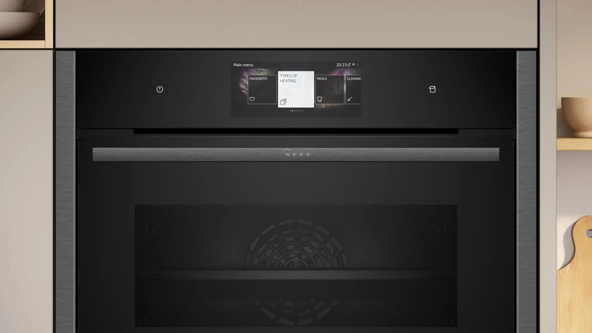 NEFF Steam Combi Oven C24FT53G0B - Black / Graphite - Image 2