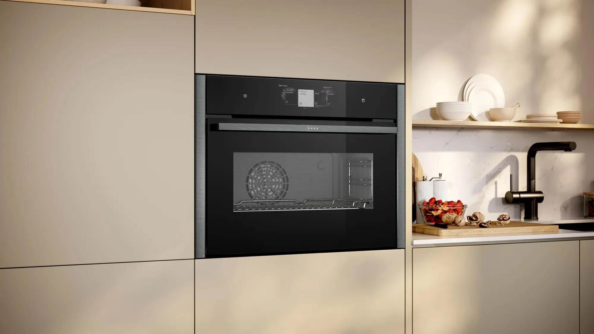 NEFF Steam Combi Oven C24FT53G0B - Black / Graphite - Image 6