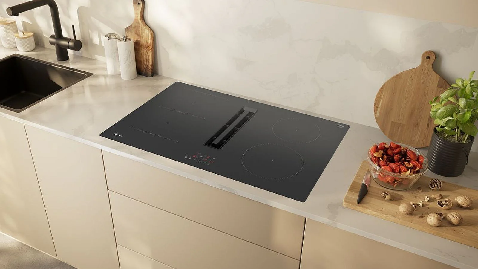 NEFF Venting Hob V58NBS1L0 - Black - Image 4