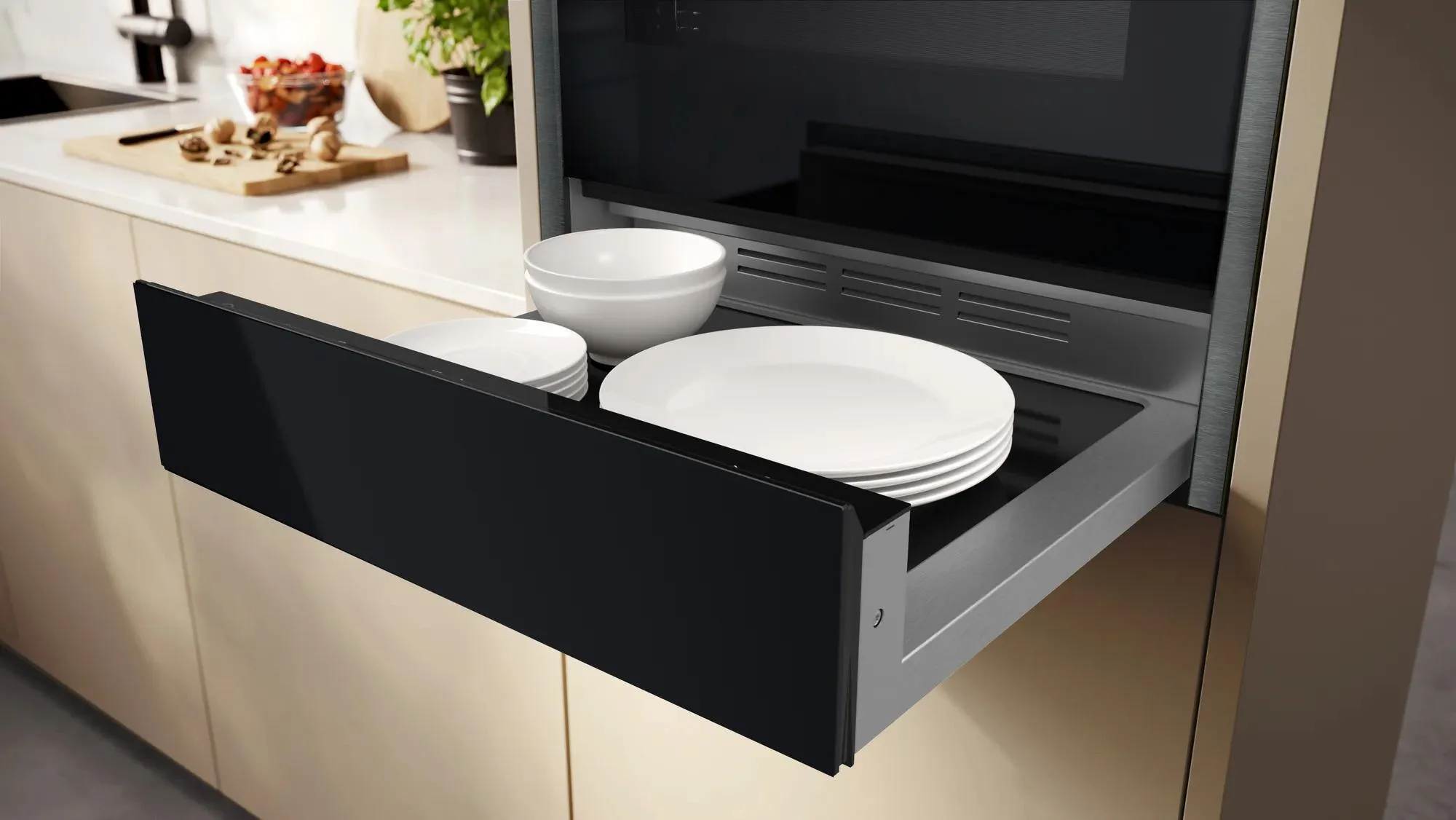 NEFF Warming Drawer N24HA11G1B - Black / Graphite - Image 3