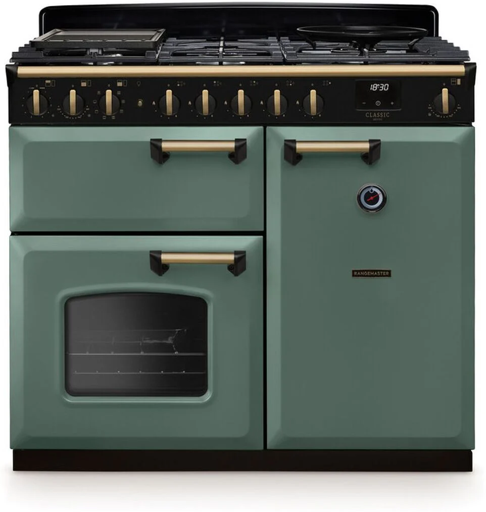 Rangemaster Range Cooker Dual Fuel CLDL100DFP-AB1 - Various Colours - Image 4