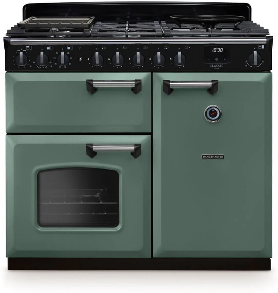 Rangemaster Range Cooker Dual Fuel CLDL100DFP-CM1 - Various Colours - Image 4