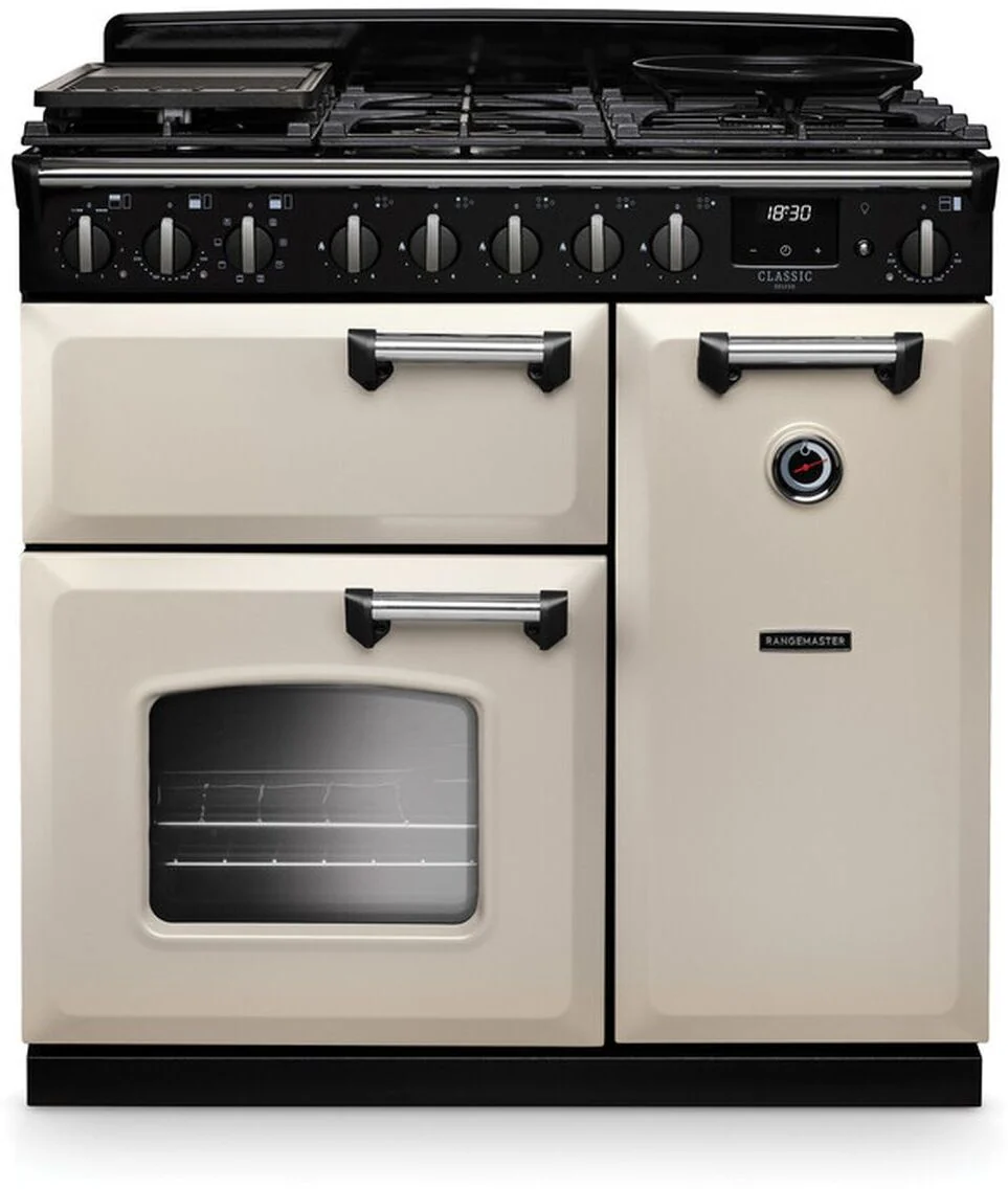 Rangemaster Range Cooker Dual Fuel CLDL90DFP-CM1 - Various Colours - Image 6
